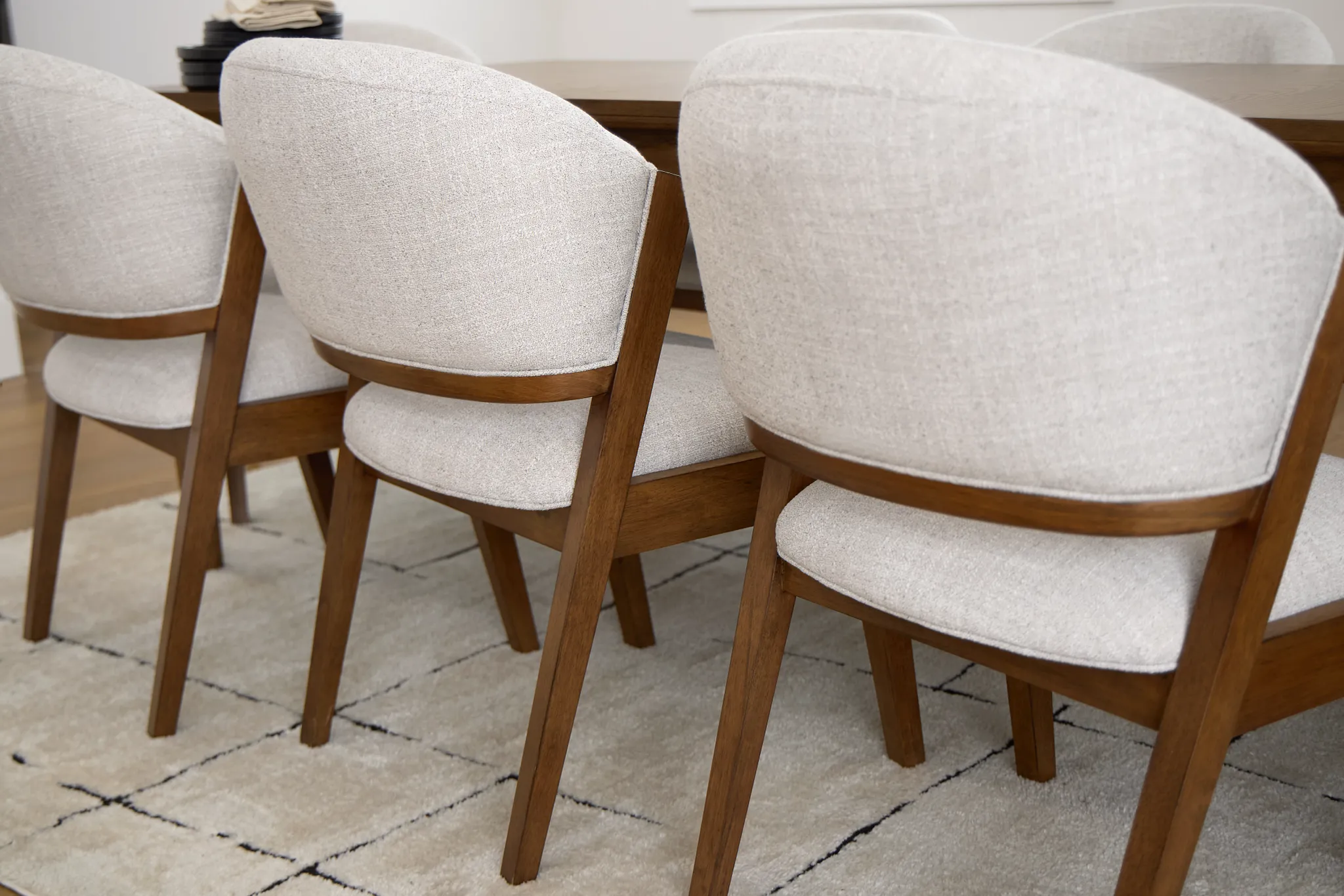 Rockford Light Tone Upholstered Side Chair