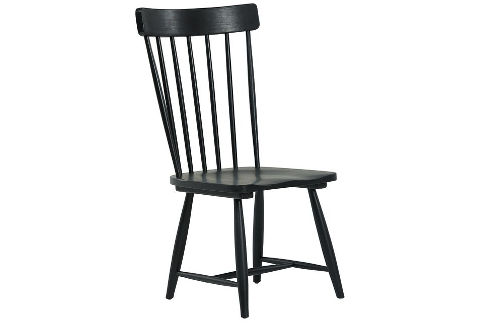 Spindleback Black Side Chair Dining Room Chairs City Furniture