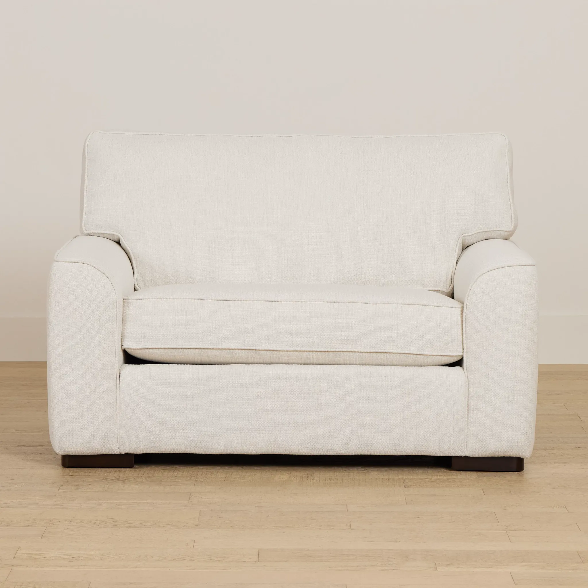 Sinclair Light Beige Fabric Innerspring Sleeper