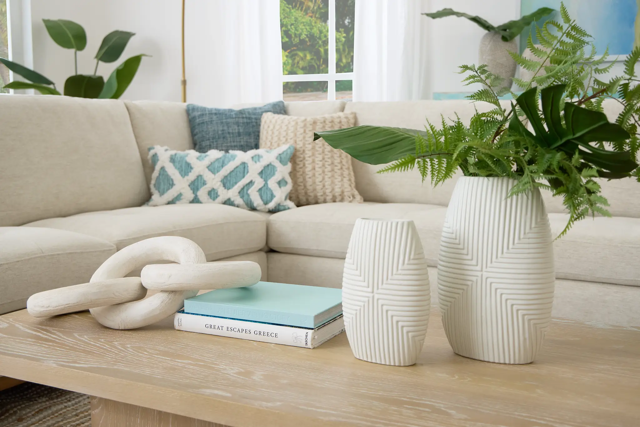 Banyan White Large Vase Banyan White Large Vase