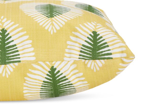 Hayden Yellow 18" Indoor/outdoor Accent Pillow