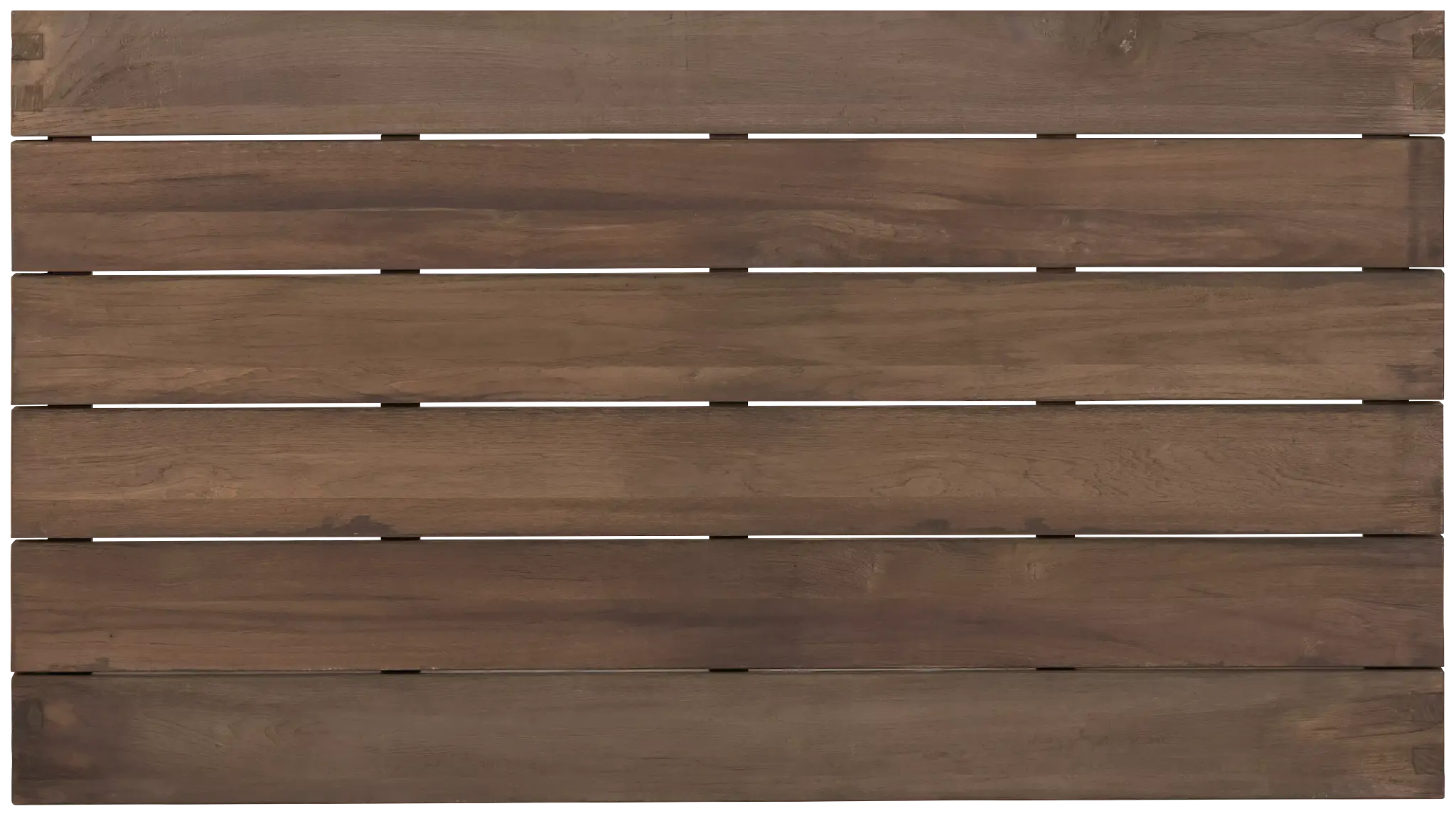 Linear 70" Teak Table & 4 Sling Side Chairs Linear 70" Teak Table & 4 Sling Side Chairs