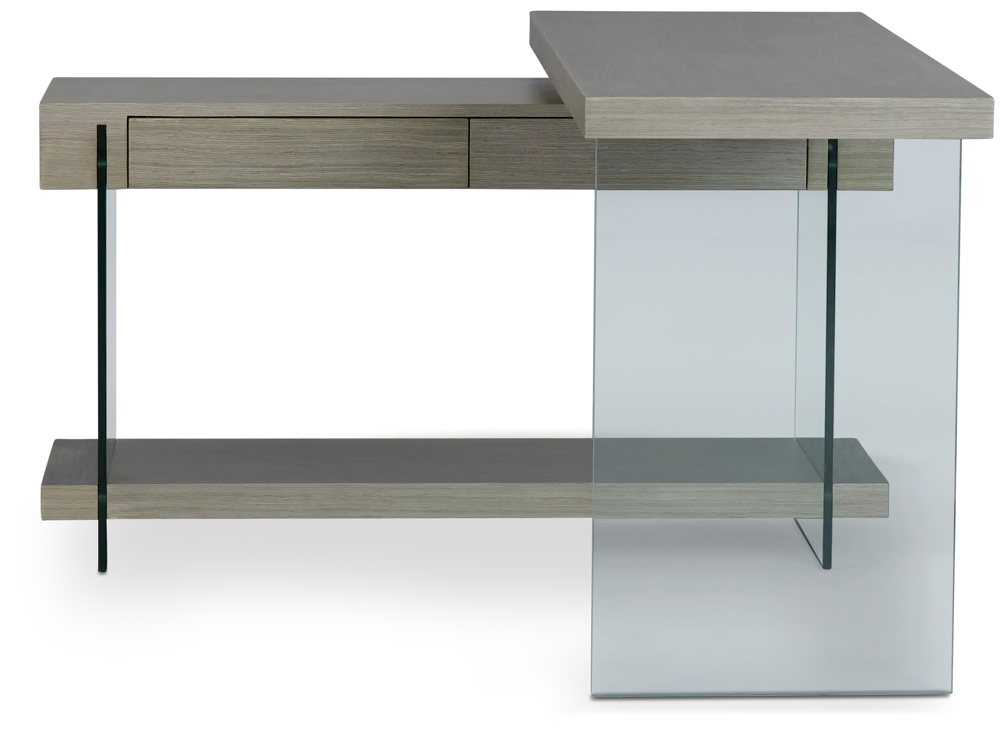 Olympia Gray Small L Desk Olympia Gray Small L Desk