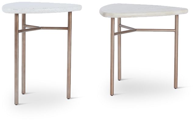 Marseilles Two-tone Bunching End Table