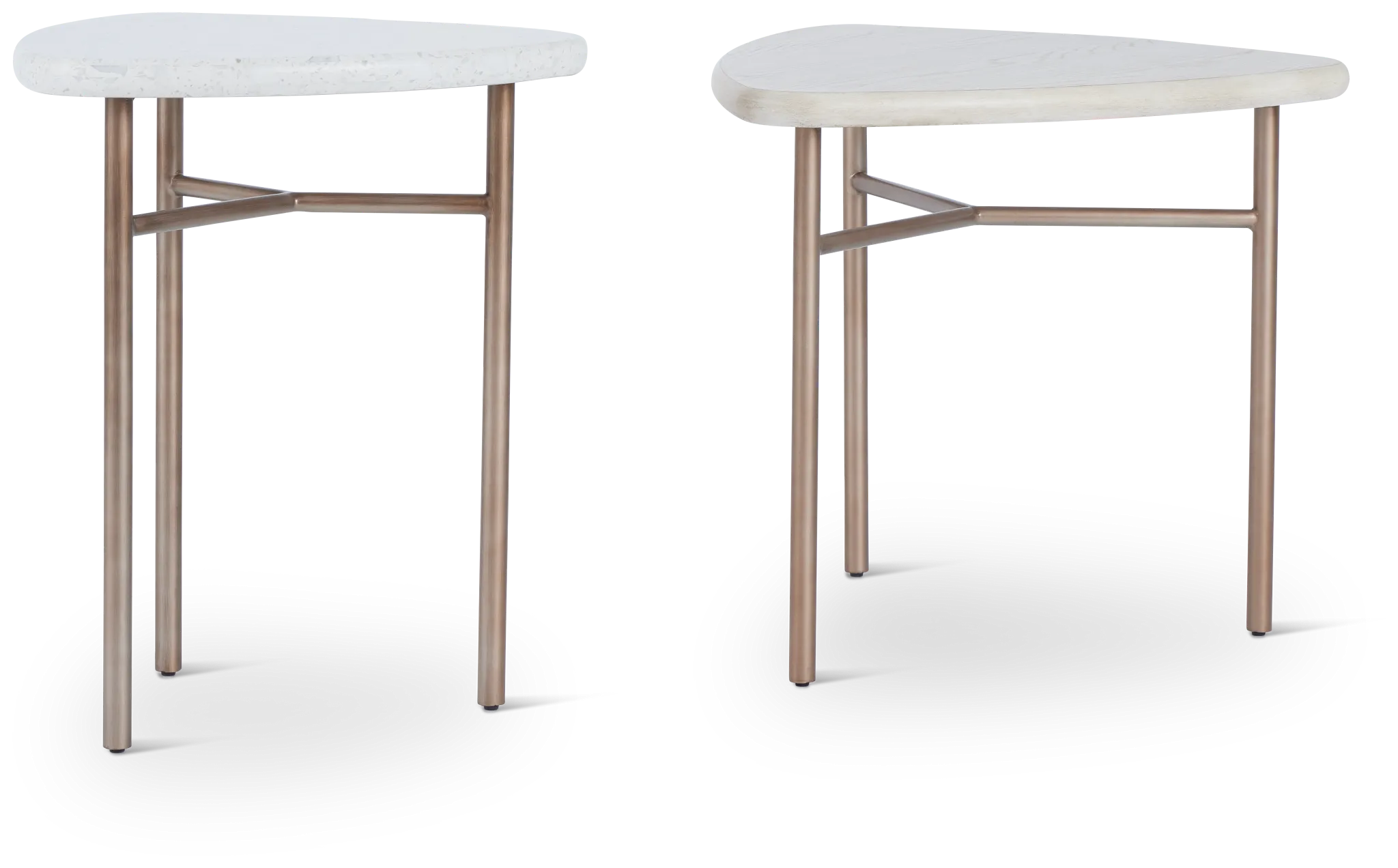 Marseilles Two-tone Bunching End Table