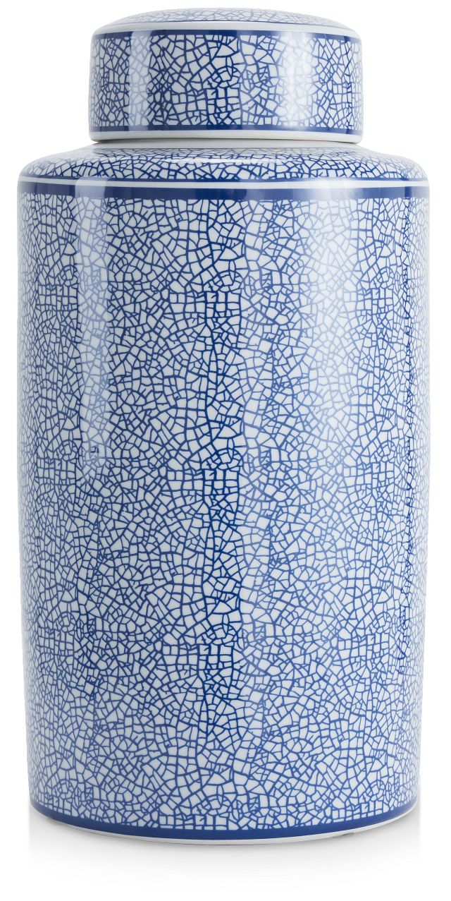 Egon Dark Blue Large Jar