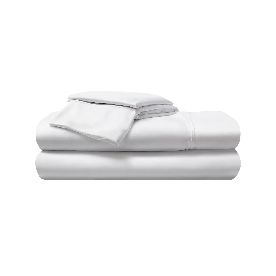 Hyper Cotton White Sheets