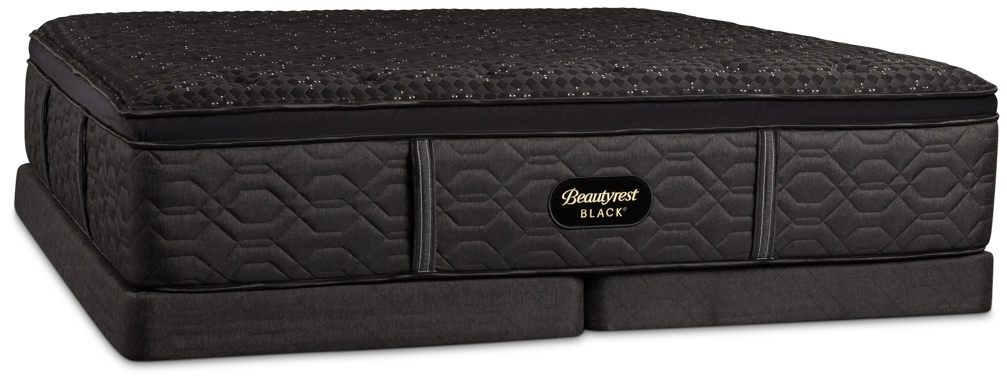 Beautyrest Black Series Three Medium Low-profile Mattress Set Beautyrest Black Series Three Medium Low-profile Mattress Set