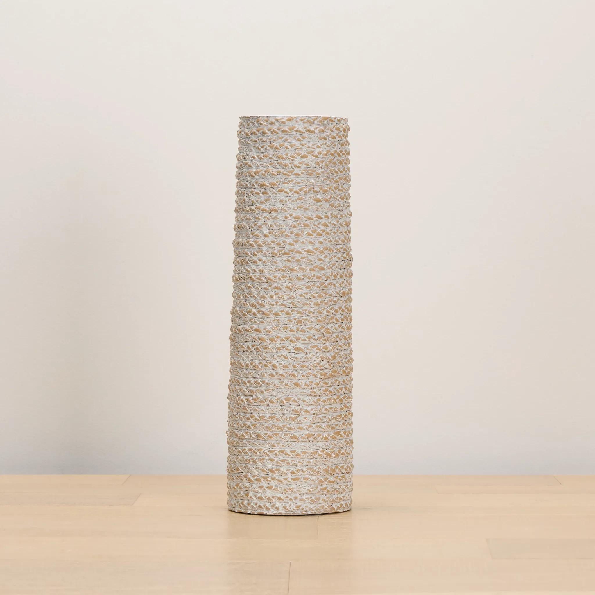 Toulon White Short Vase