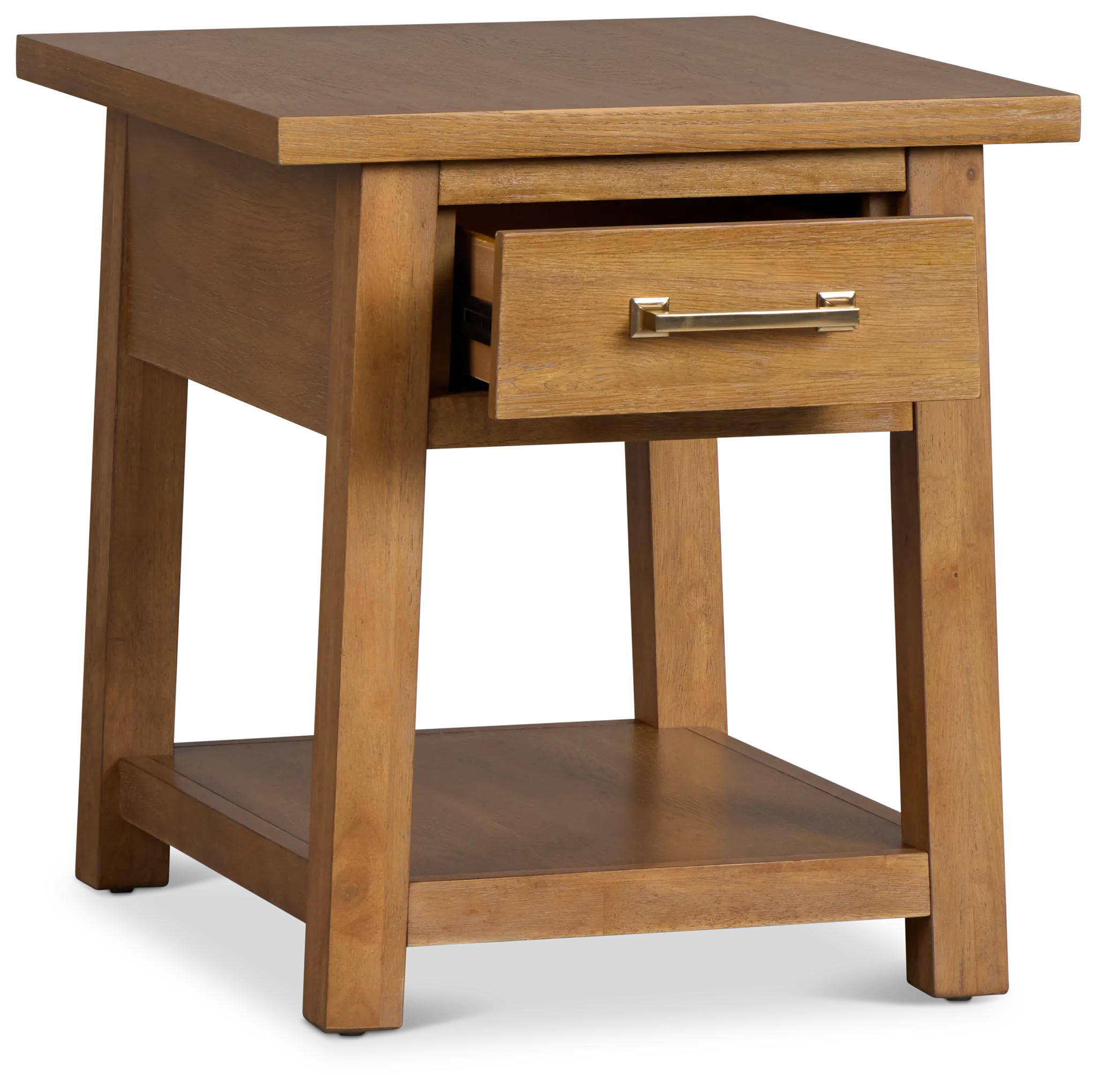 Provo Mid Tone Storage End Table