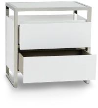 Miami White Nightstand
