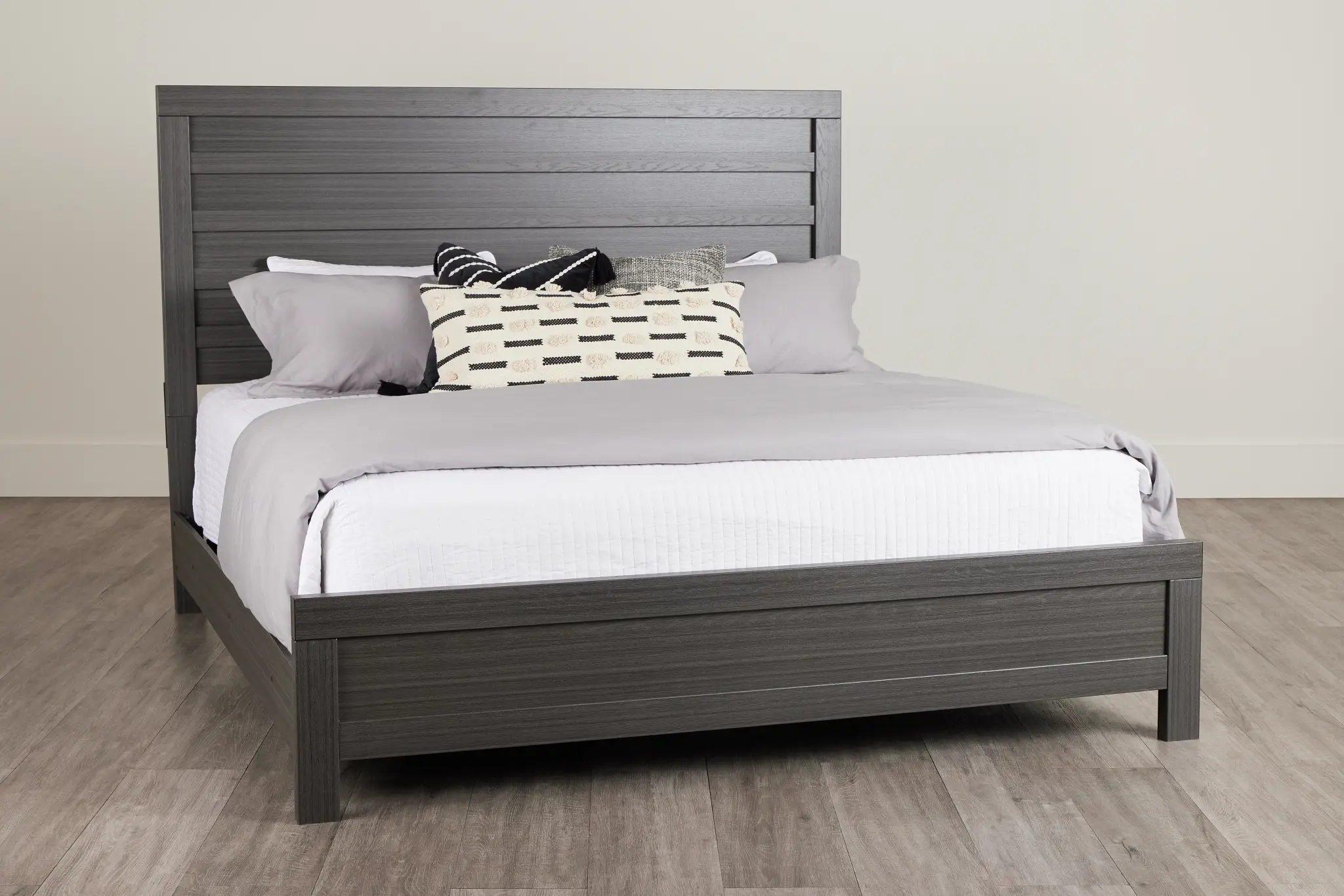 Everett Gray Panel Bed Everett Gray Panel Bed