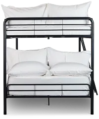 Rory Black Metal Bunk Bed