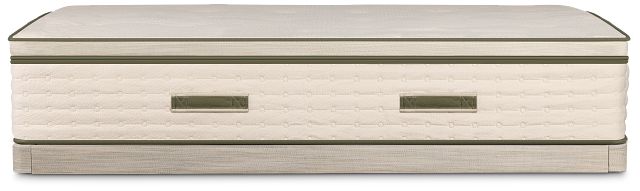 Avocado Green Cushion Firm Low-profile Mattress Set