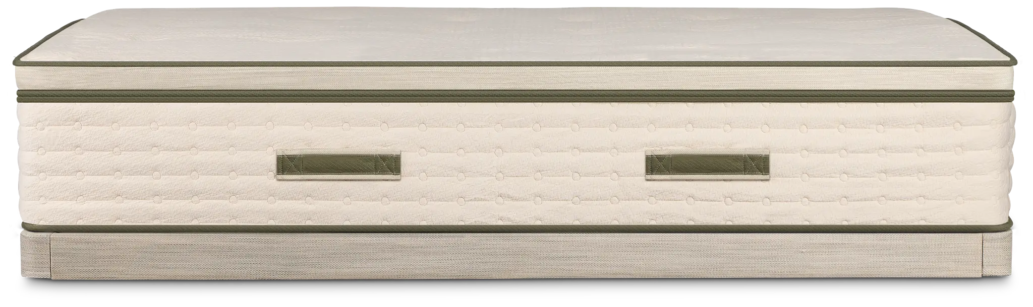 Avocado Green Cushion Firm Low-profile Mattress Set Avocado Green Cushion Firm Low-profile Mattress Set