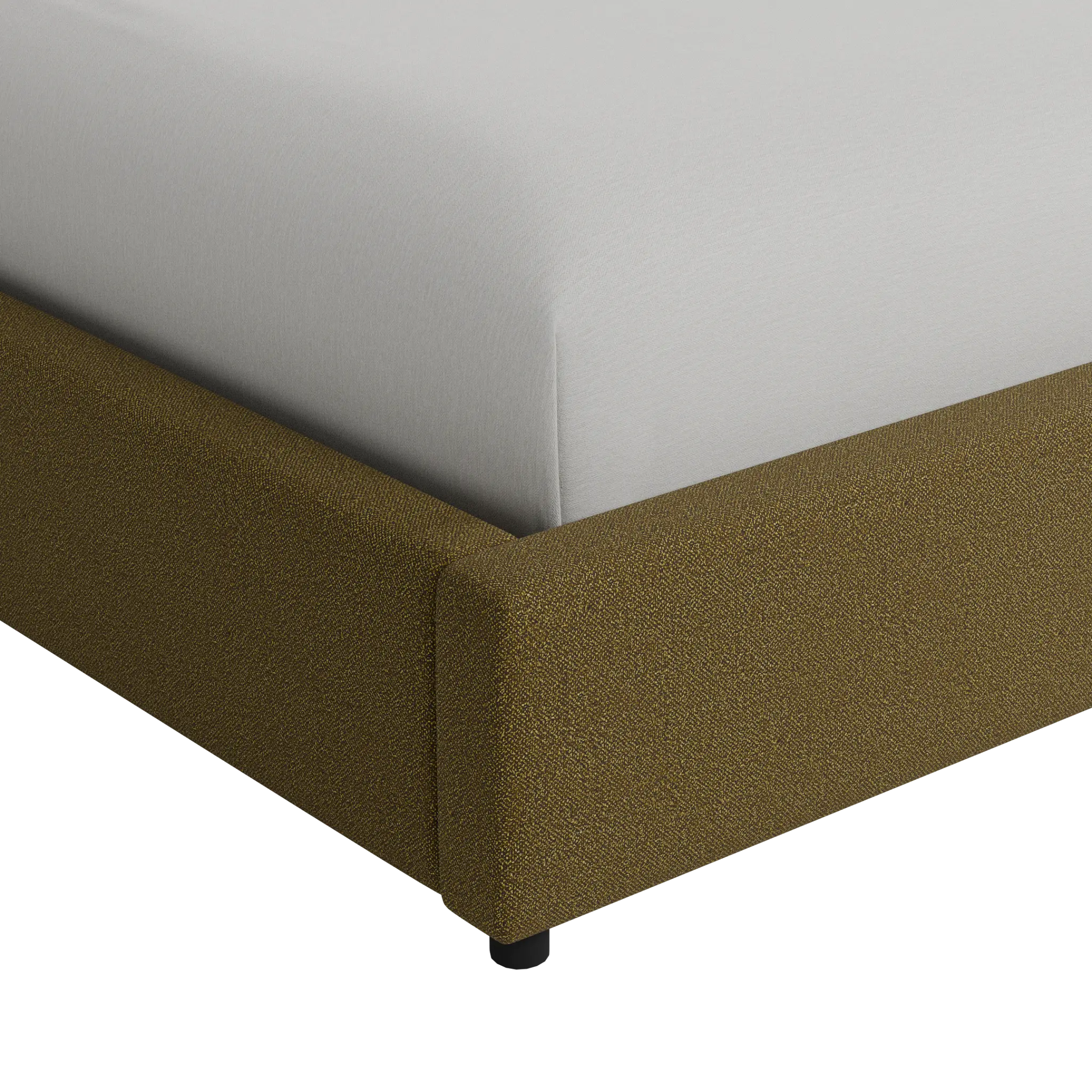 Grayton Elite Dark Green 44" Upholstered Platform Bed Grayton Elite Dark Green 44" Upholstered Platform Bed