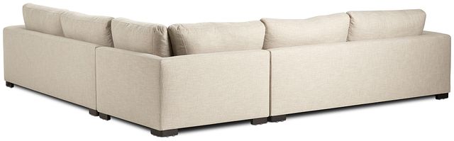 Bohan Pewter Fabric Large Two-arm Sectional