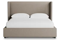 Captiva Elite Brown 48" Upholstered Shelter Bed