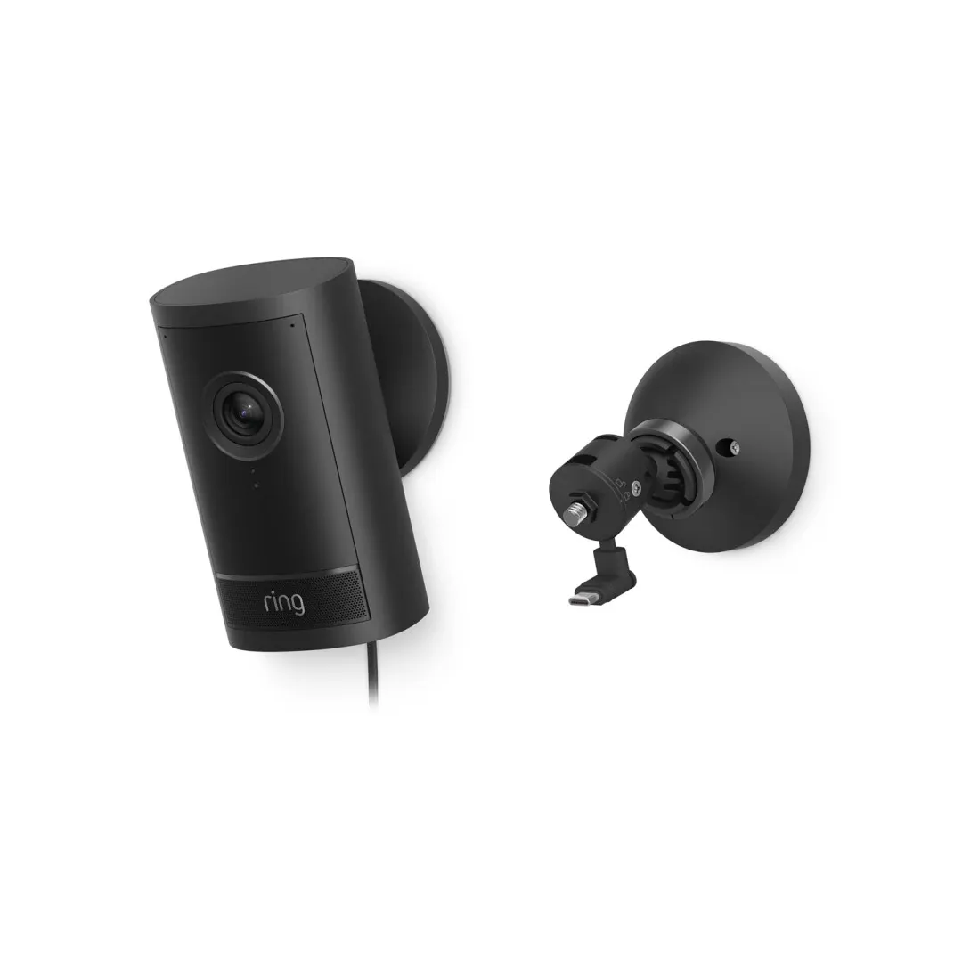 Ring Cam Pro Poe Black Outdoor Security Cameras