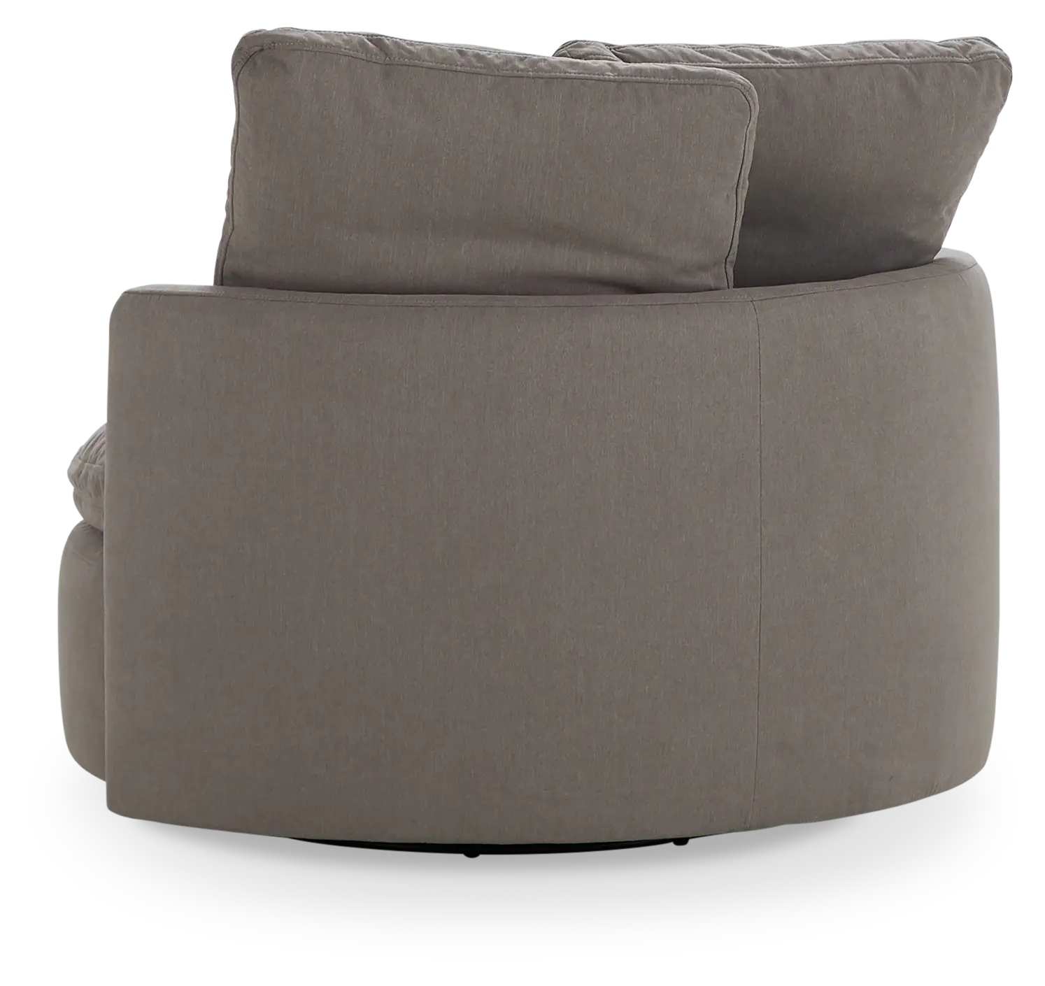 Orbit Gray Micro Swivel Accent Chair Orbit Gray Micro Swivel Accent Chair