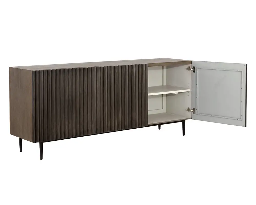 Sebring Dark Taupe Large Credenza Sebring Dark Taupe Large Credenza
