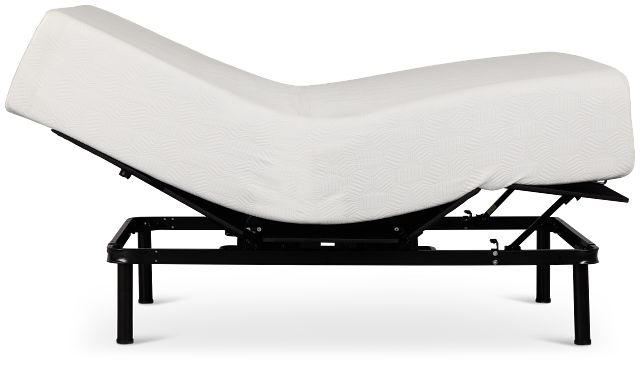Rest & Renew By Zinus Gel Memory Foam Mattress 14" Plush Slat Adjustable Mattress Set