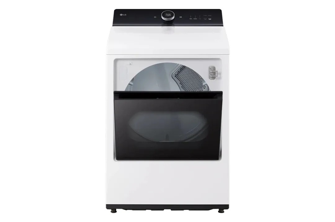 Lg 8601 Series White Front Load Gas Dryer