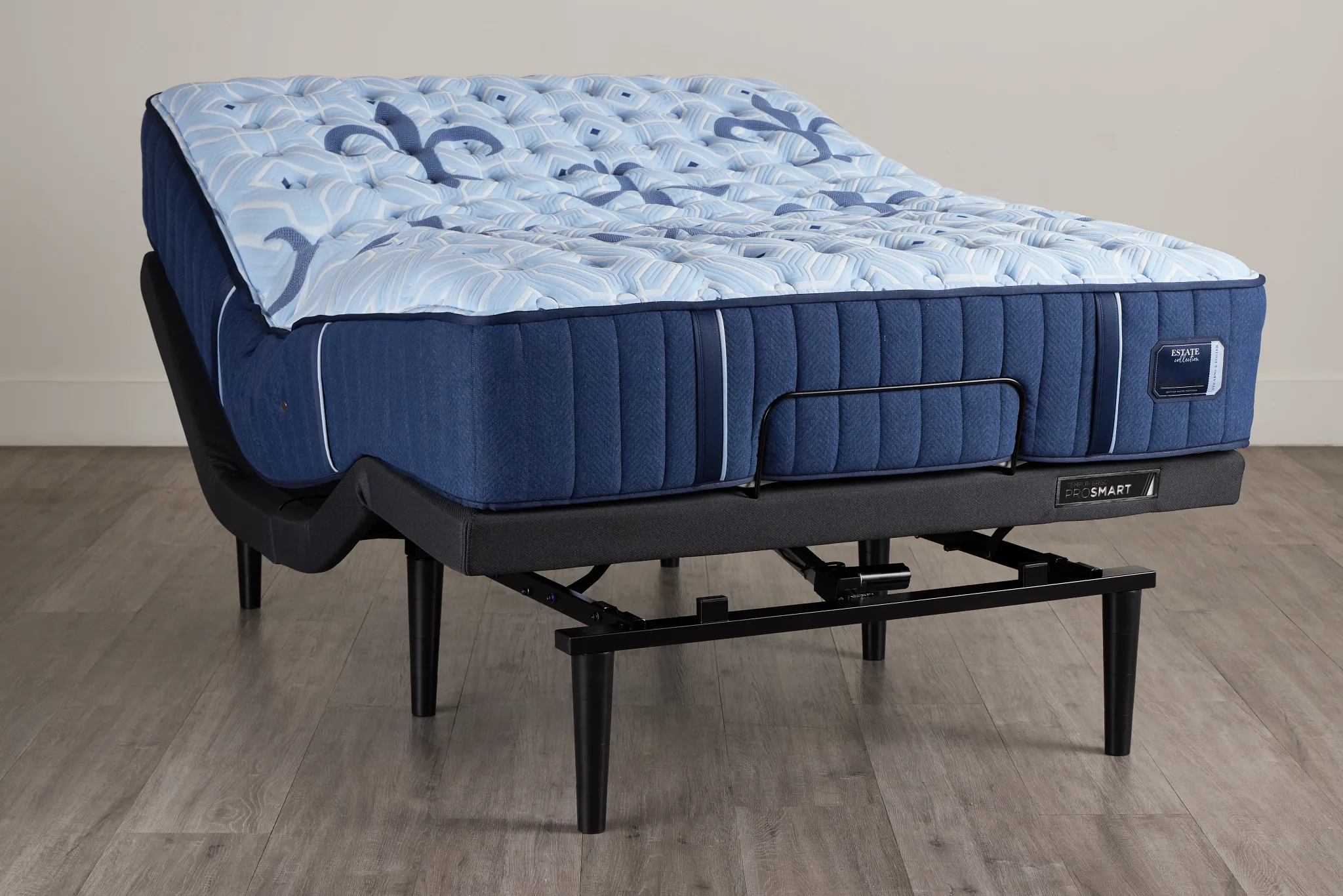 Stearns & Foster Estate Firm Ergo Prosmart Adjustable Mattress Set