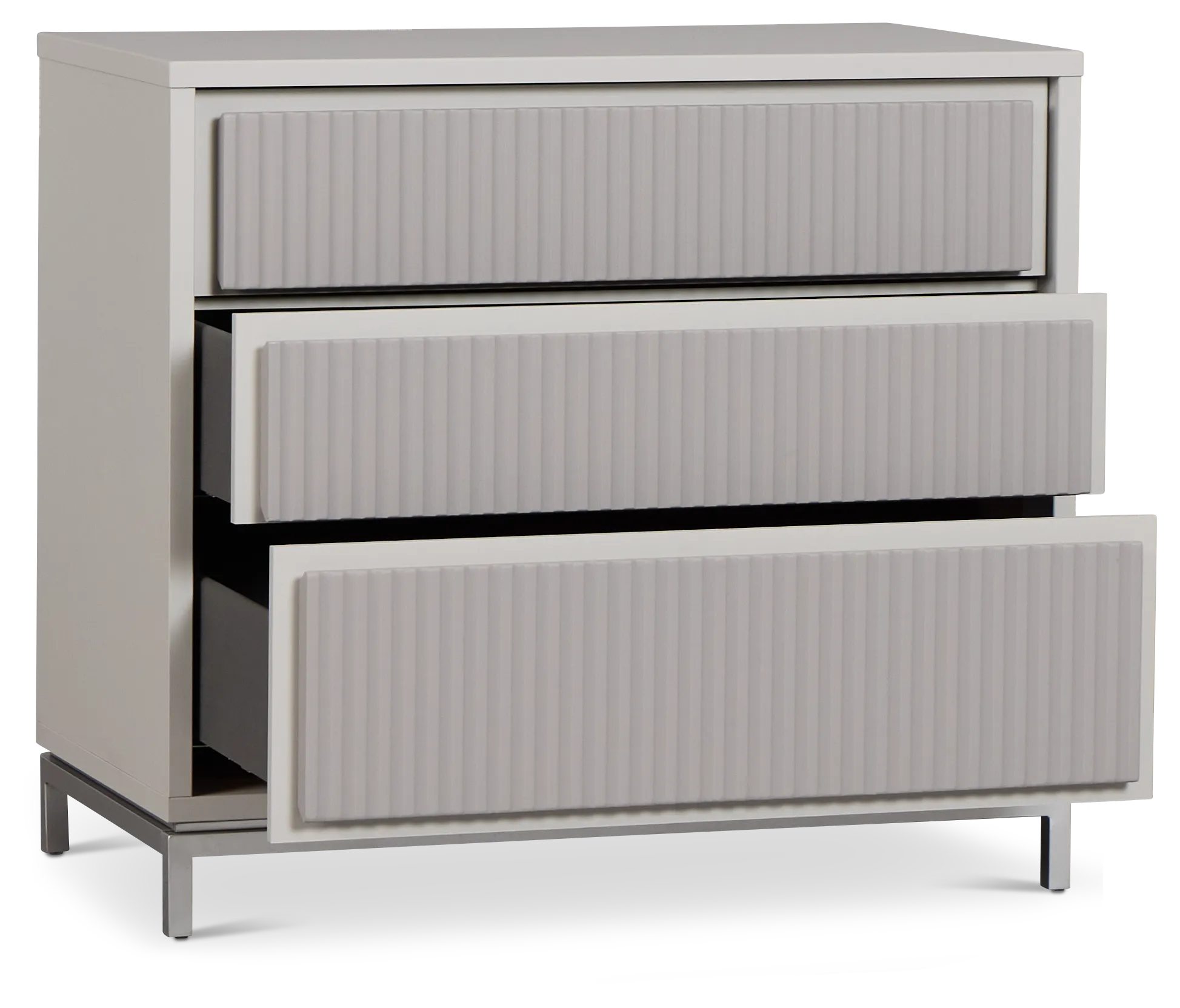 Sinfonia Gray 3-drawer Chest