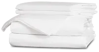 Rest & Renew Cotton Sateen White 300 Thread Sheet Set