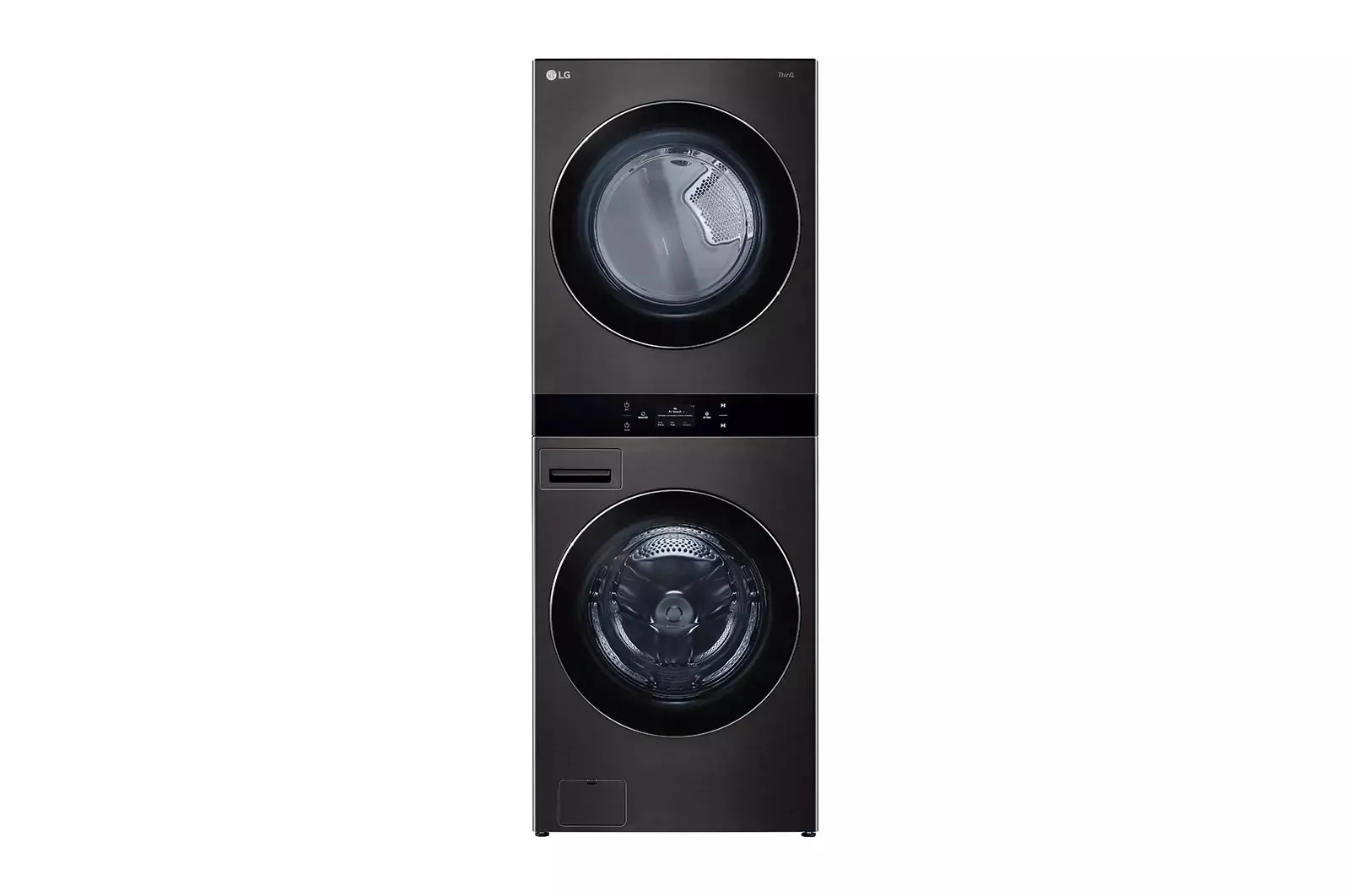 Lg 300 Series Black Electric Laundry Center