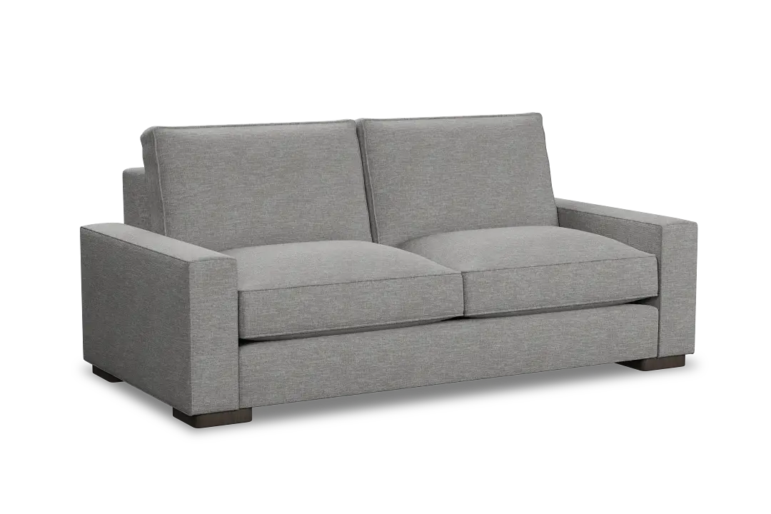 Edgewater Victory Gray 84" Sofa W/ 2 Cushions Edgewater Victory Gray 84" Sofa W/ 2 Cushions