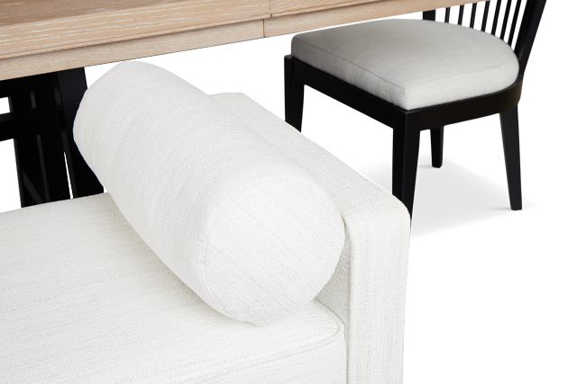 Southlake Two-tone Rectangular Table With 4 Side Chairs & Bench