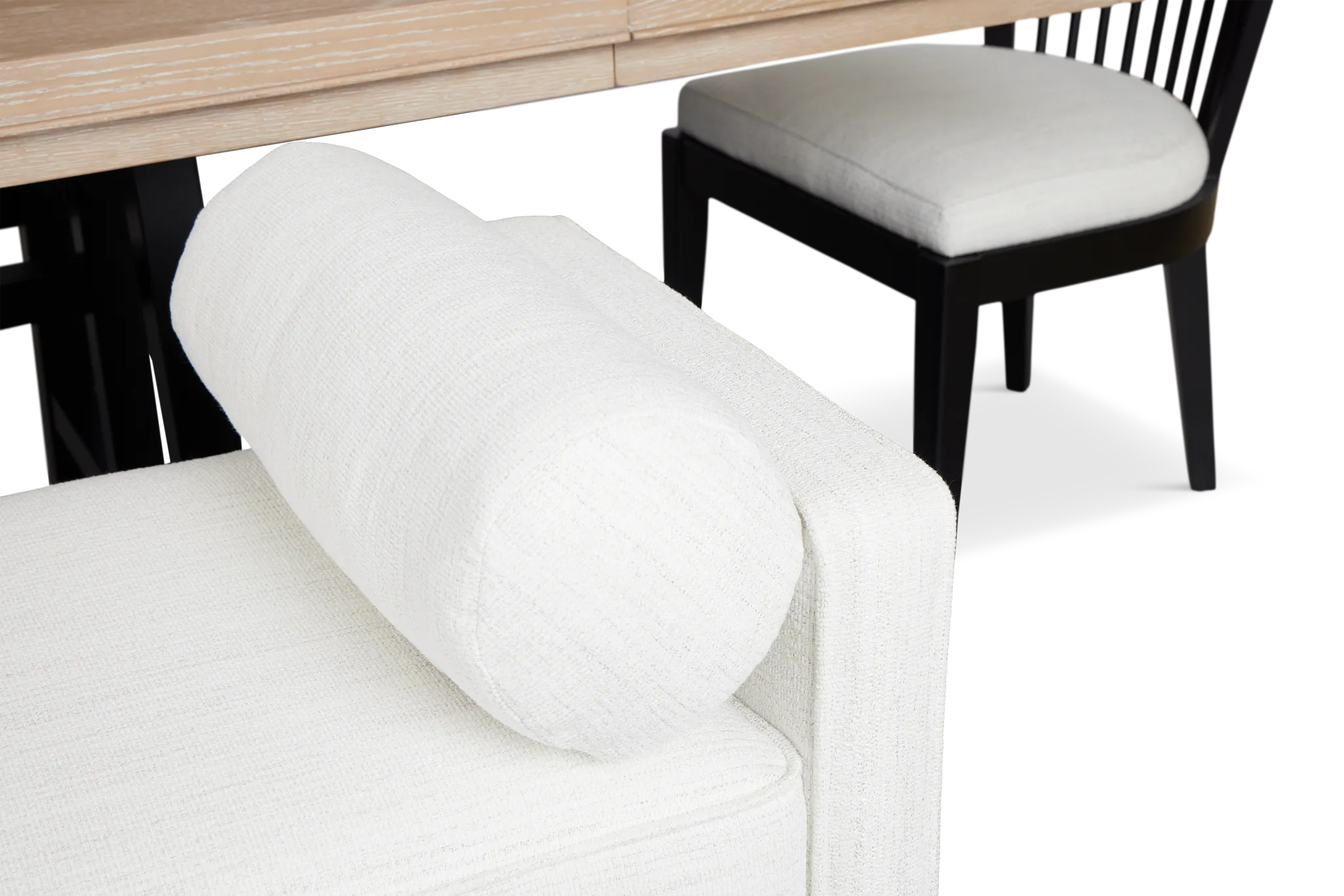 Southlake Two-tone Rectangular Table With 4 Side Chairs & Bench