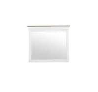 Grand Bay Two-tone Wood Mirror