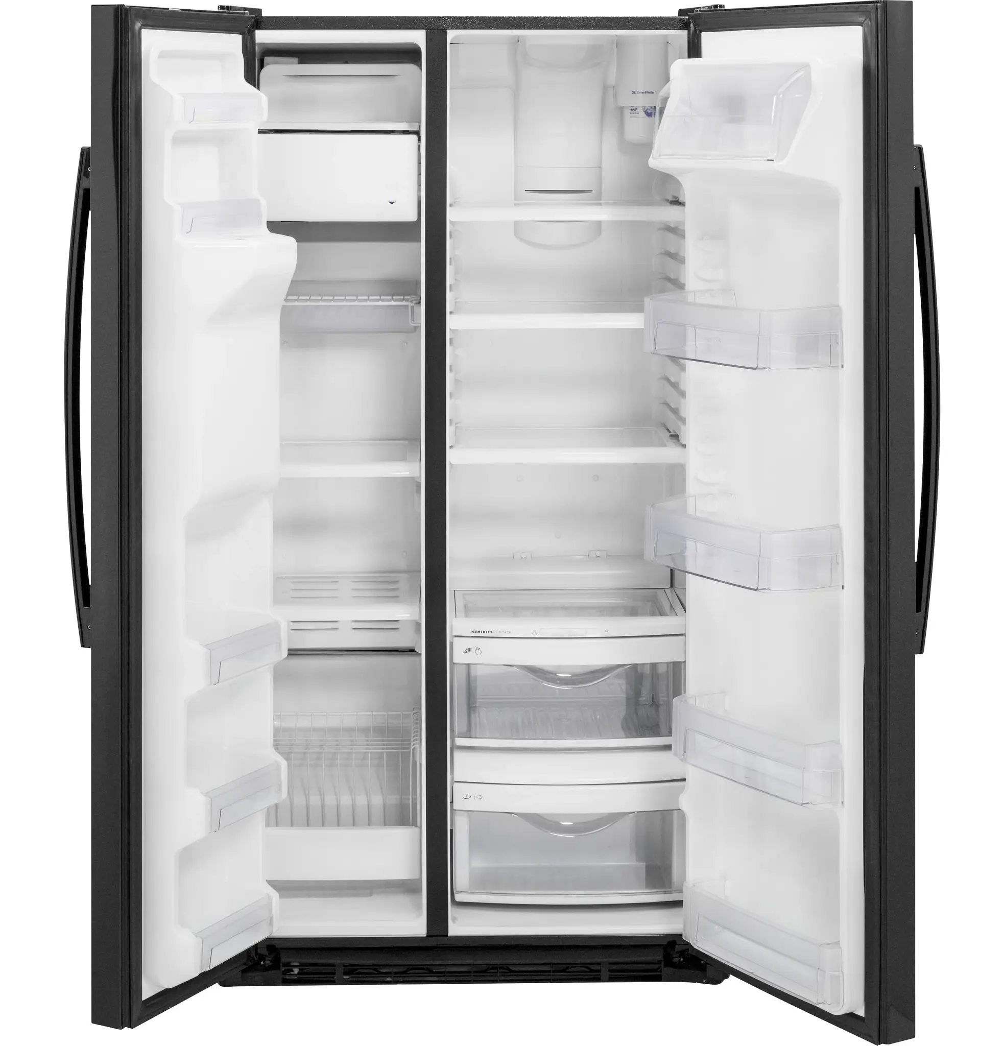 Ge Profile 22 Series Black Side By Side Refrigerator Ge Profile 22 Series Black Side By Side Refrigerator