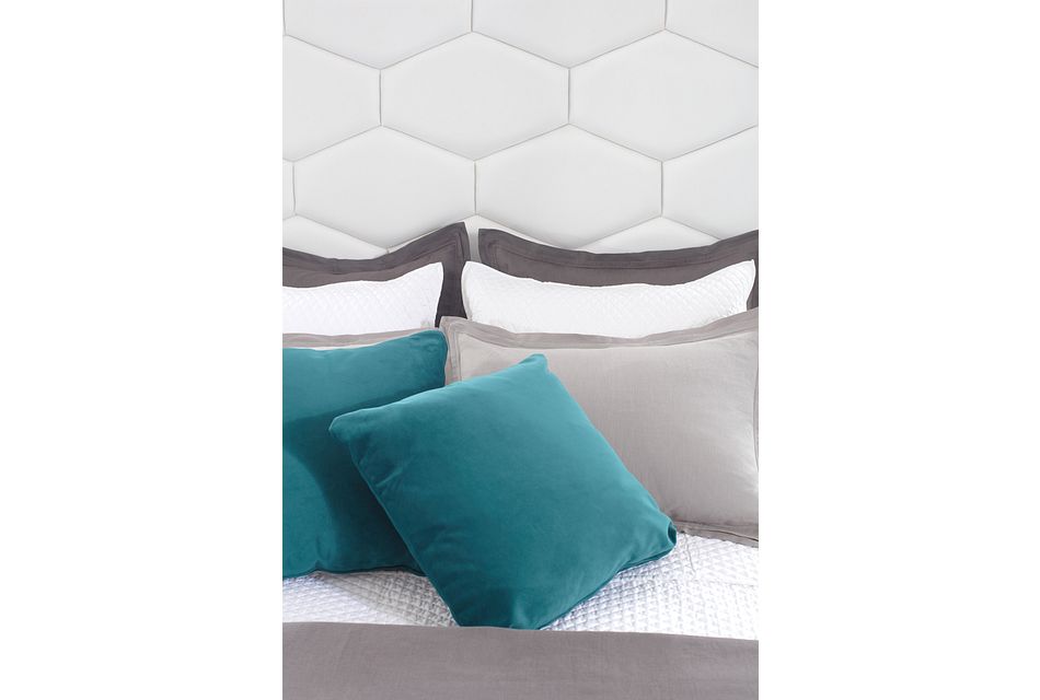 Cortina White Canopy Bed