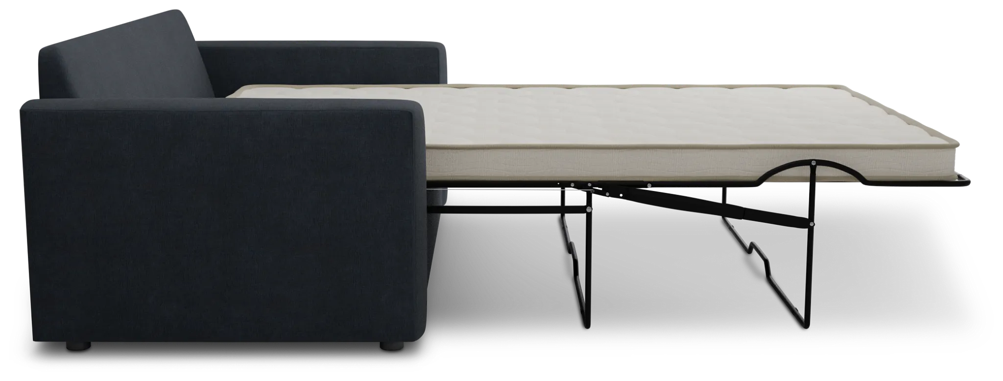 Siesta Victory Dark Blue Fabric Innerspring Sleeper