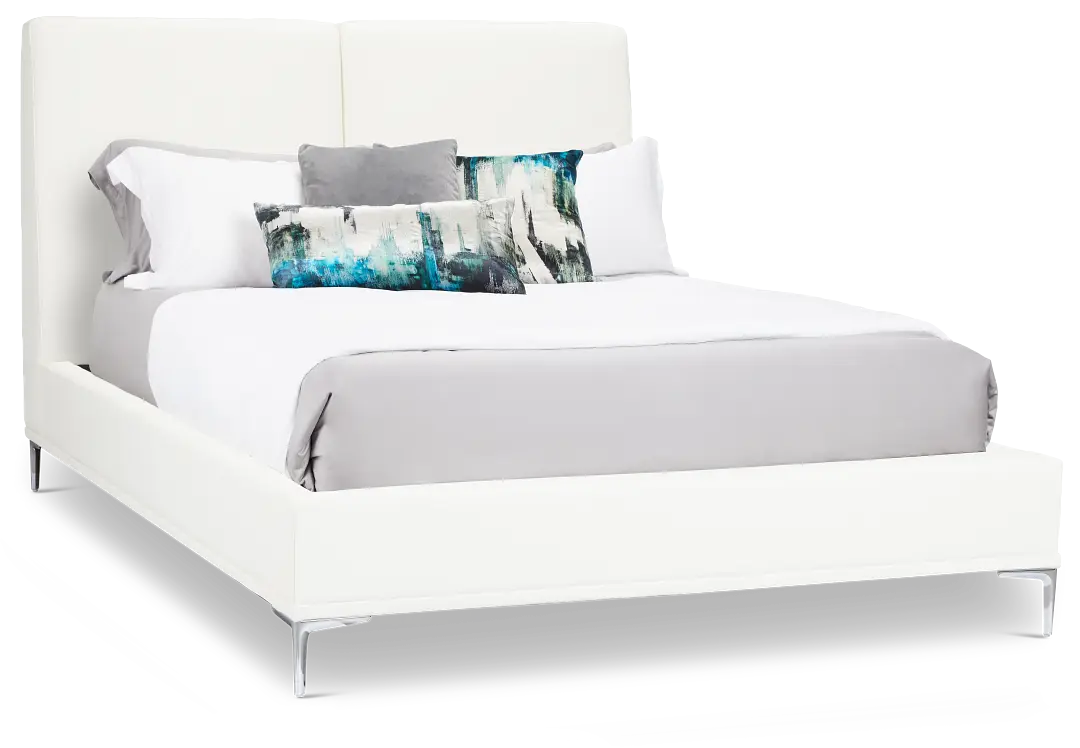 Emit White Micro Panel Bed Emit White Micro Panel Bed