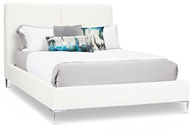 Emit White Micro Panel Bed