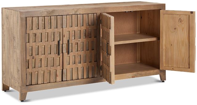 Crawford Light Tone Four-door Cabinet