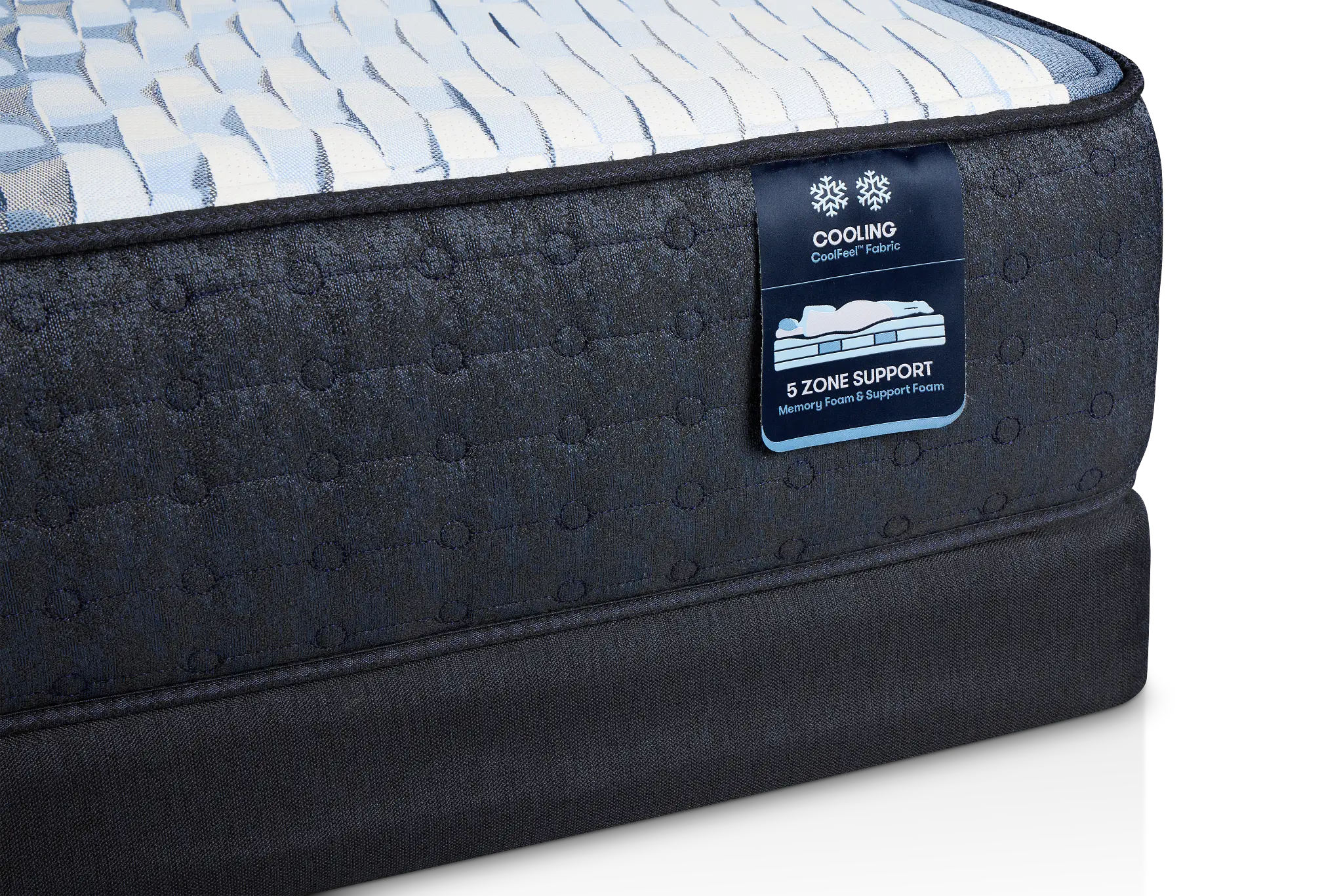 Serta Icomfort Elana Firm Low-profile Mattress Set Serta Icomfort Elana Firm Low-profile Mattress Set