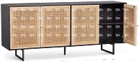 Four Hands Malibu Black Credenza
