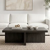 Marto Dark Tone Rectangular Coffee Table