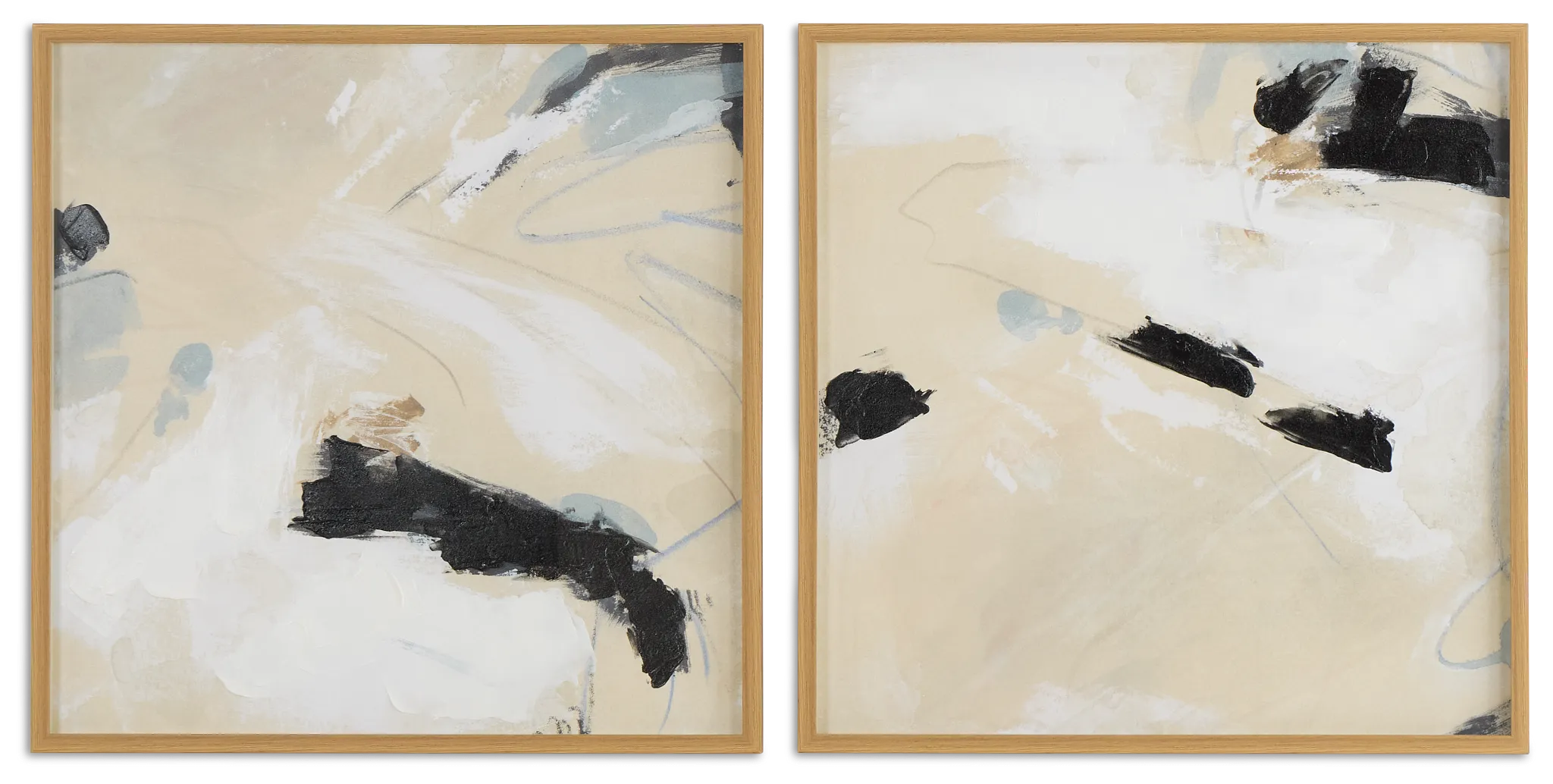 Memphis Ivory Framed Wall Art