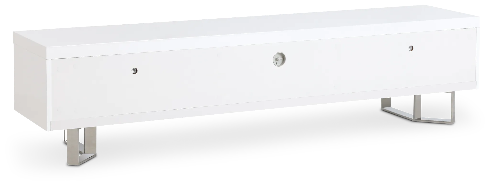 Axel White 78" Tv Stand