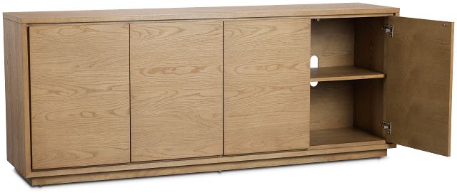 Haven Light Tone 4 Door Sideboard