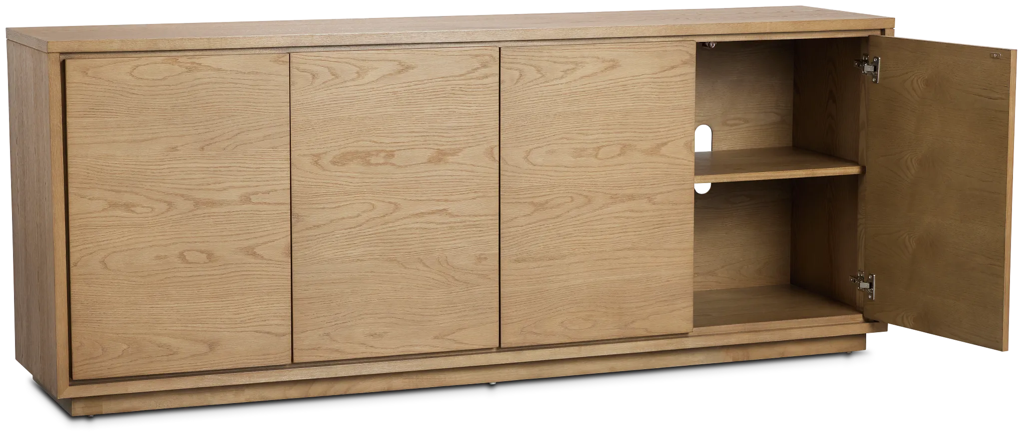 Haven Light Tone 4 Door Sideboard