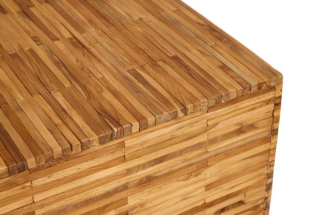 Haven Mid Tone Wood Square End Table