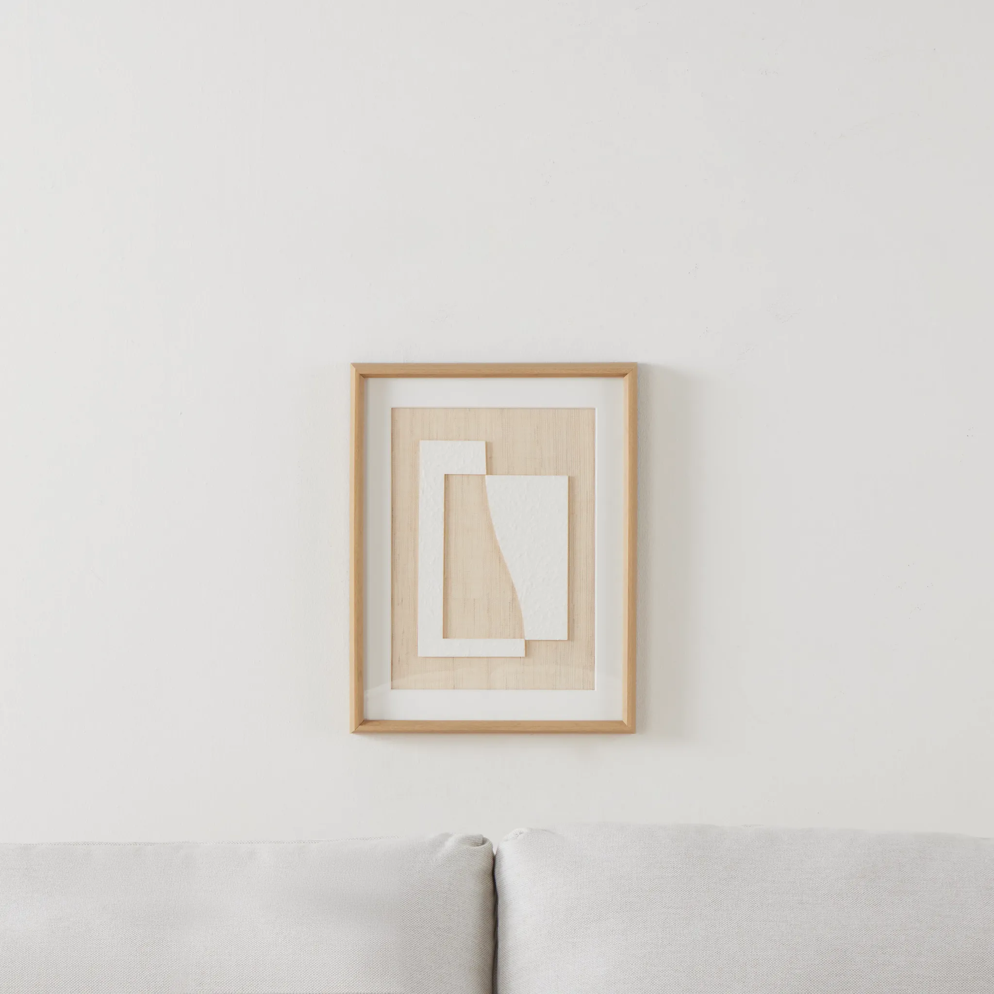 Cassan Beige Wall Art